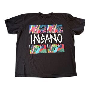 Kaws x Kid Cudi Insano T Shirt Size XL Oversized Rap Hip Hop
